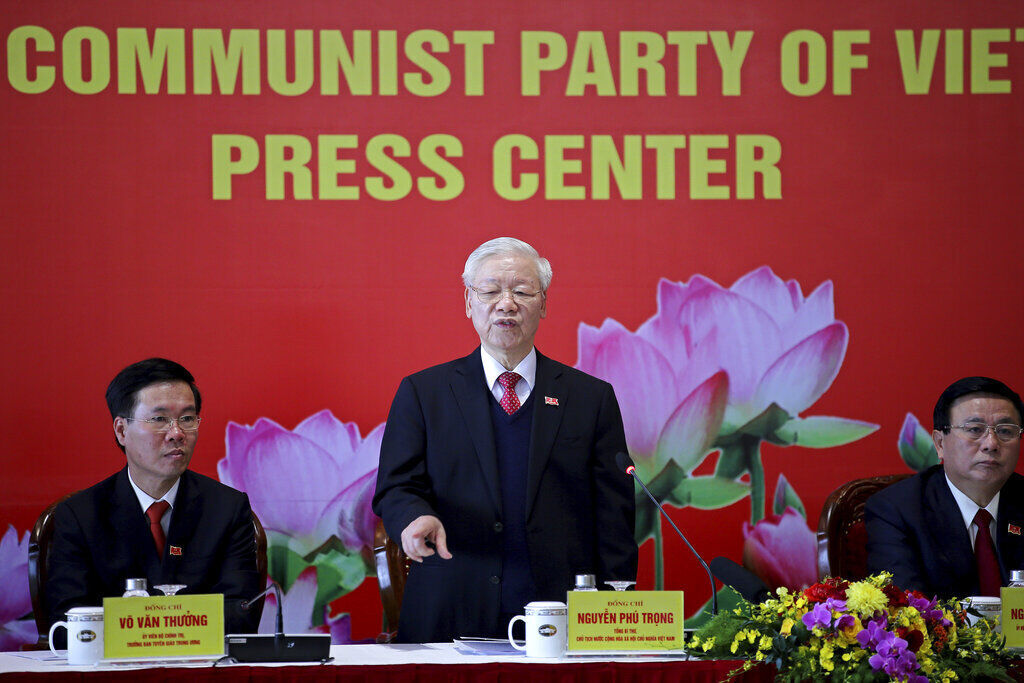 APTOPIX Vietnam Communist Party